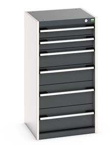 40010047.** Cabinet consists of 2 x 100mm, 2 x 150mm and 2 x 200mm high drawers 100% extension drawer with internal dimensions of 400mm wide x 400mm deep. The drawers...